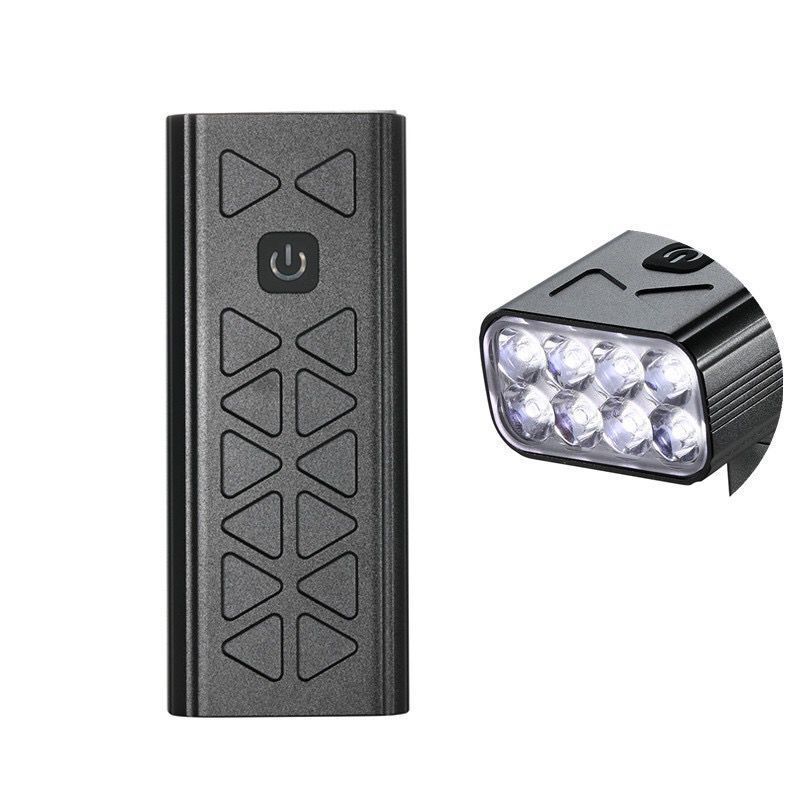 NiteBeam BR08 Luces para bicicleta 10000 lúmenes Recargable por USB Luz brillante para bicicleta para ciclismo urbano y senderos de montaña