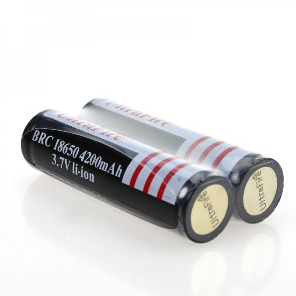UltraFire BRC 4200mAh 18650 Batería Potencia confiable para dispositivos electrónicos y tecnología al aire libre