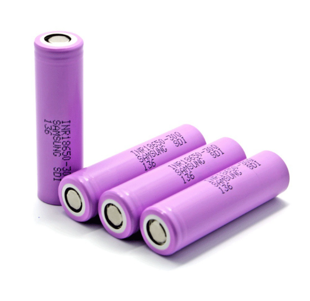 Batería 18650 Recargable 30Q 3.7V 3000mAh (Paquete de 4) | Alta Descarga 20A, Alto Rendimiento