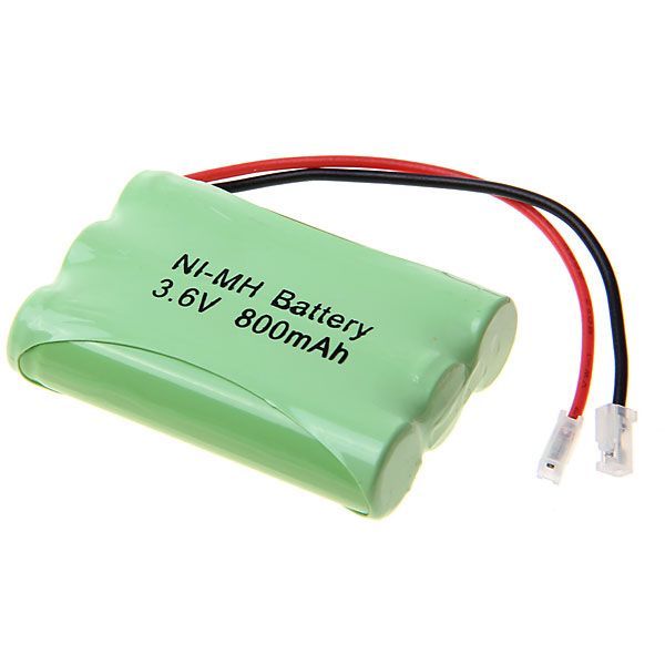 Batería recargable AA 3.6V Ni-MH 800mAh alta capacidad y ecológica para gadgets y dispositivos electrónicos