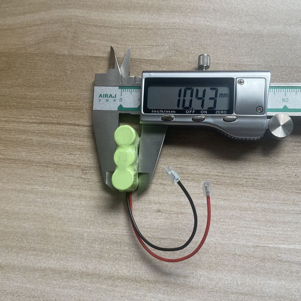 Batería recargable Ni-MH de 3.6V 1/3 AAA 500mAh ecológica, energía confiable para controles remotos y dispositivos de juegos.