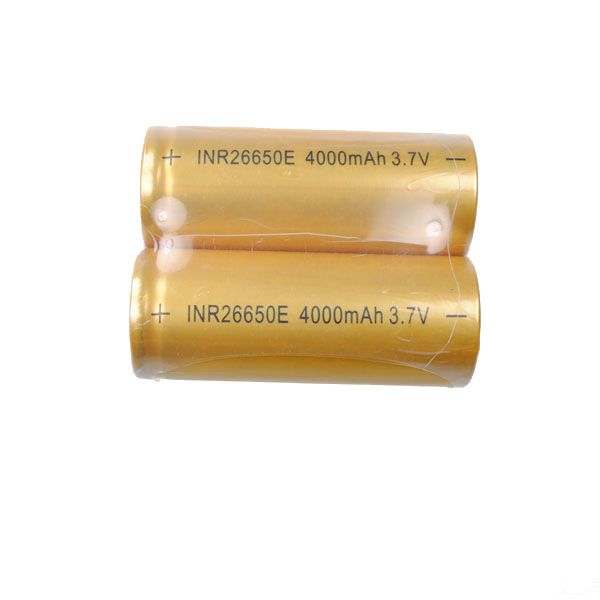 UltraFire 26650 4000mAh Batería recargable de iones de litio de alta capacidad, ecológica, para dispositivos de alto consumo.