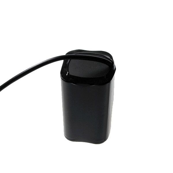 Paquete duradero con batería 8.4V interfaz DC 5521 4 celdas premium 18650 para luces de bicicleta y ciclismo