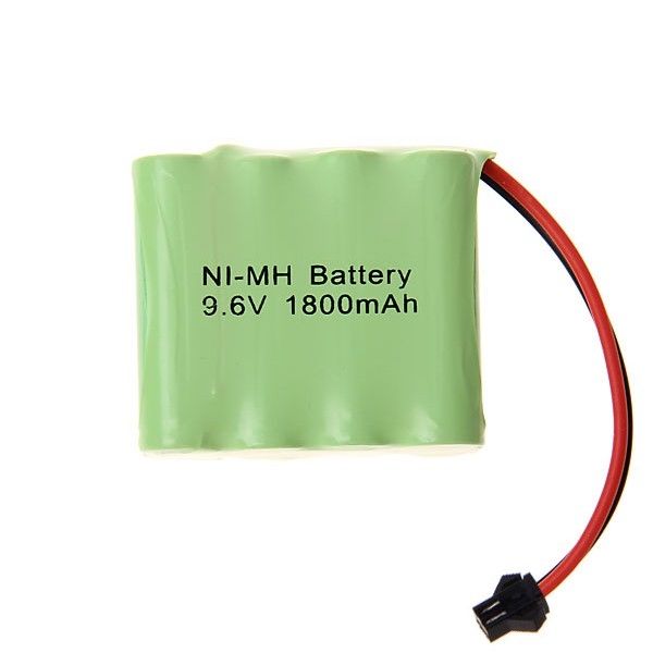Paquete de baterías Ni-MH AA con conector SM 9.6V 1800mAh