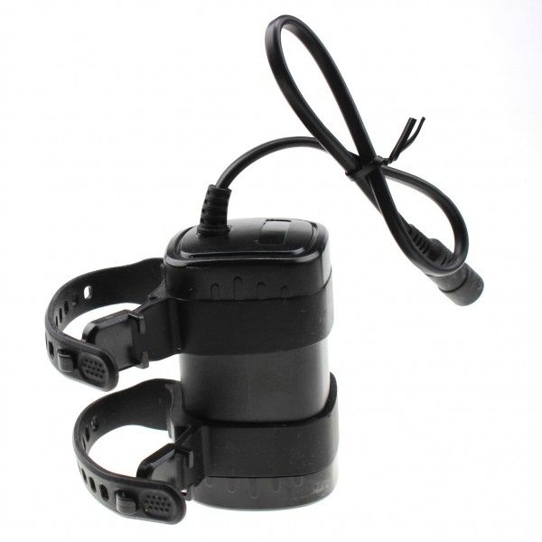 Paquete de batería recargable UltraFire 8.4V 18650 resistente al agua compatible con luces de bicicleta