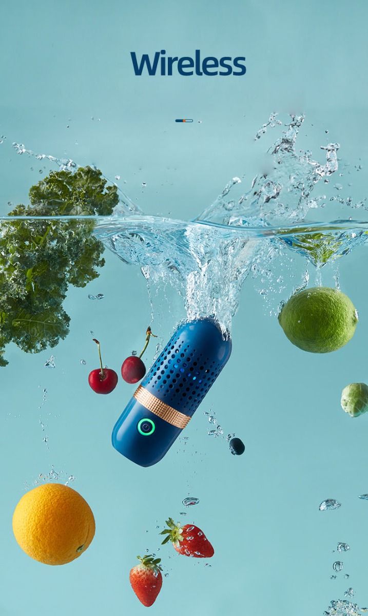 Donlim Desinfectante Verduras Máquina lavavajillas portátil para sanitizar y eliminación de pesticidas