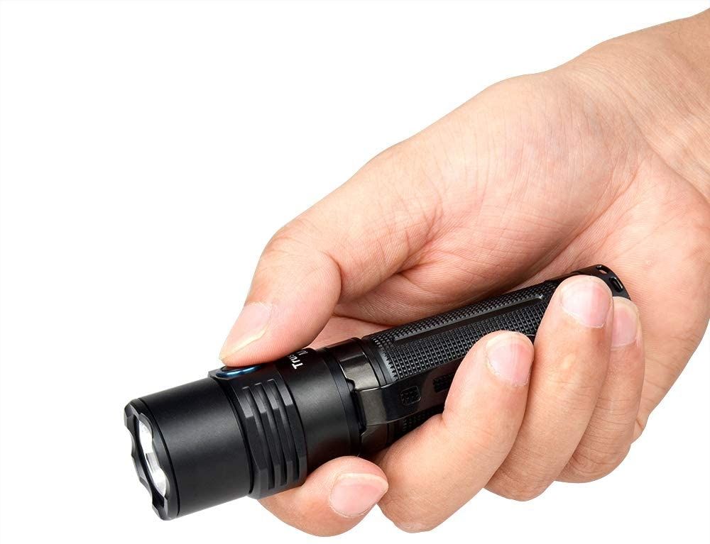 TrustFire MC3 XHP50 Linterna LED 2500 lúmenes, carga magnética USB, impermeable IP68, luz compacta y potente