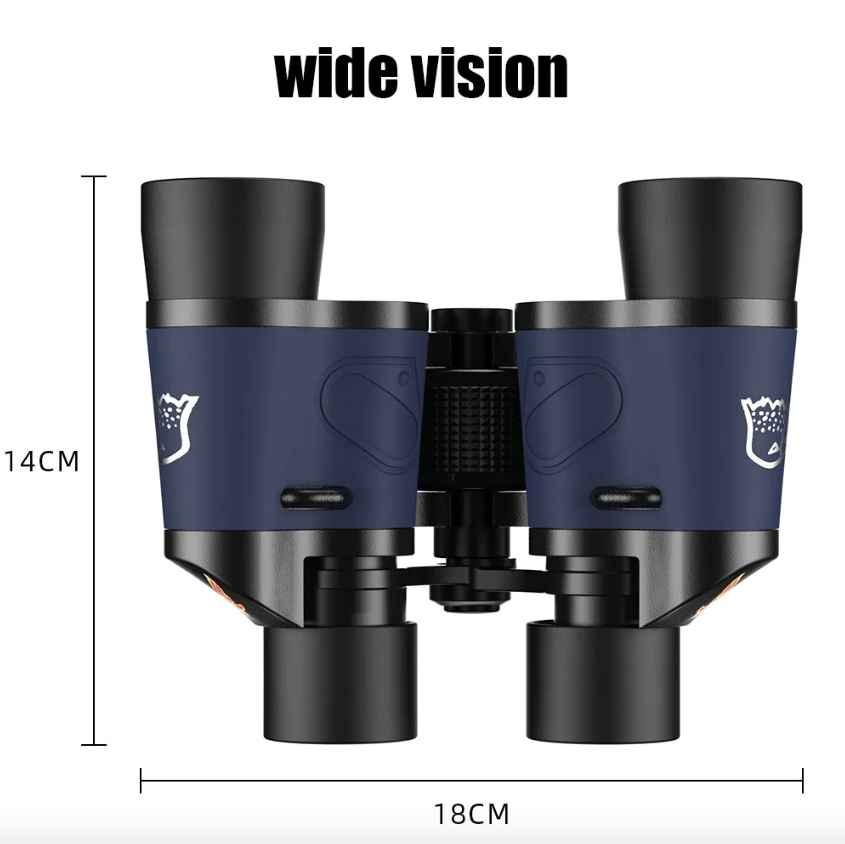 Prismáticos 60x60 BAK4 Potentes HD Telescopio Óptico para Observación de Aves Senderismo Deportes Equipo Portátil de Aventura