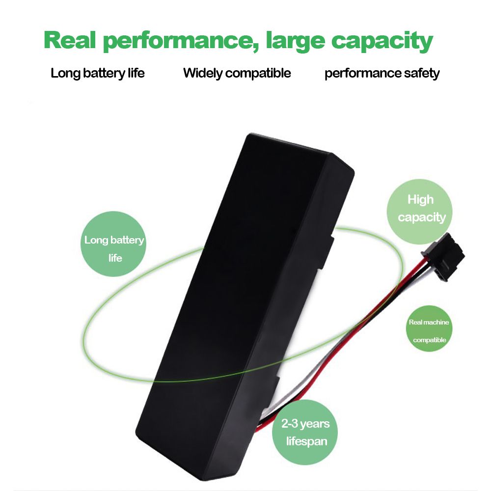 Batería Recargable 14.8V 3200mAh para Xiaomi Mijia STYTJ02YM Robot de Limpieza Alta Capacidad Instalar Fácilmente