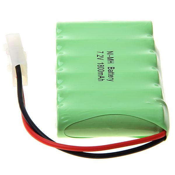 Batería recargable Ni-MH de 7.2 V AA 1800 mAh, de alta capacidad y ecológica, para juguetes de control remoto y equipos de fotografía.