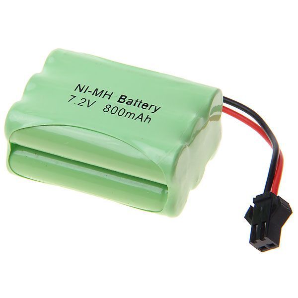 7.2V AAA 800mAh Batería recargable Ni-MH ecológica de alta capacidad para juguetes, aviones y barcos modelo
