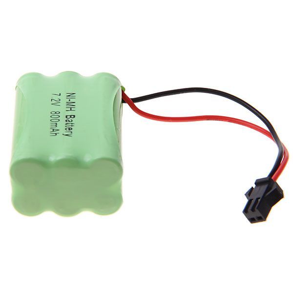 7.2V AAA 800mAh Batería recargable Ni-MH ecológica de alta capacidad para juguetes, aviones y barcos modelo