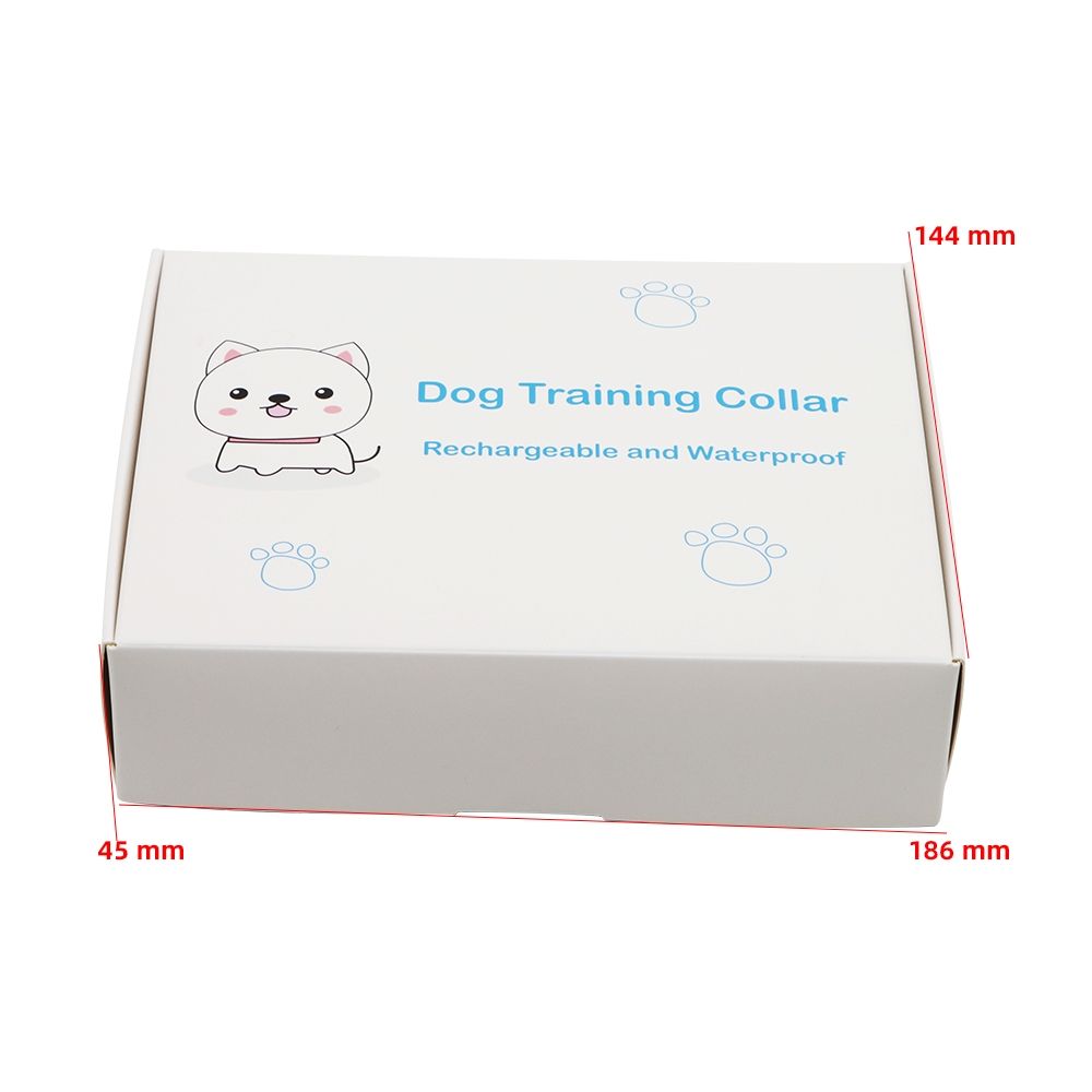 2021 Collar de entrenamiento para perros eléctrico con control remoto de 500 m, impermeable, recargable, pantalla LCD, obediencia
