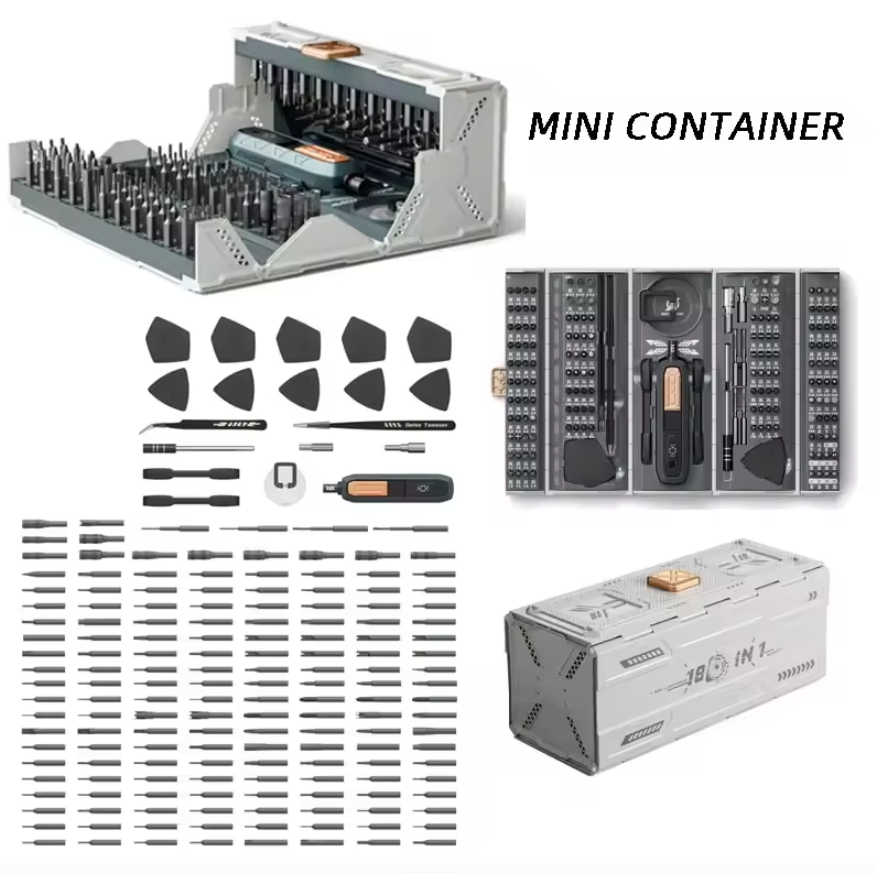 Juego de destornilladores de precisión con 21 tipos de 160 puntas magnéticas, JAKEMY Kit de reparación profesional de destornilladores multibit para portátiles para la mayoría de dispositivos electrónicos, reloj, Xbox, consola, gafas, timbre