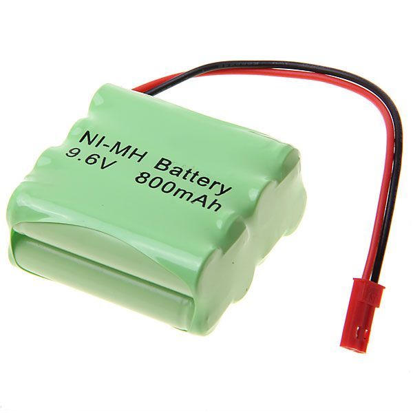 Batería Recargable Ni-MH 9.6V AAA 800mAh Alta Capacidad Ecológica para Gadgets del Hogar y Modelismo