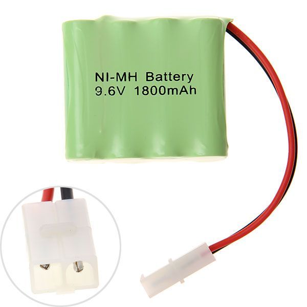 Batería Recargable 9.6V AA 1800mAh Alta Capacidad Ni-MH para Juguetes Gadgets Solución Sostenible Duradera