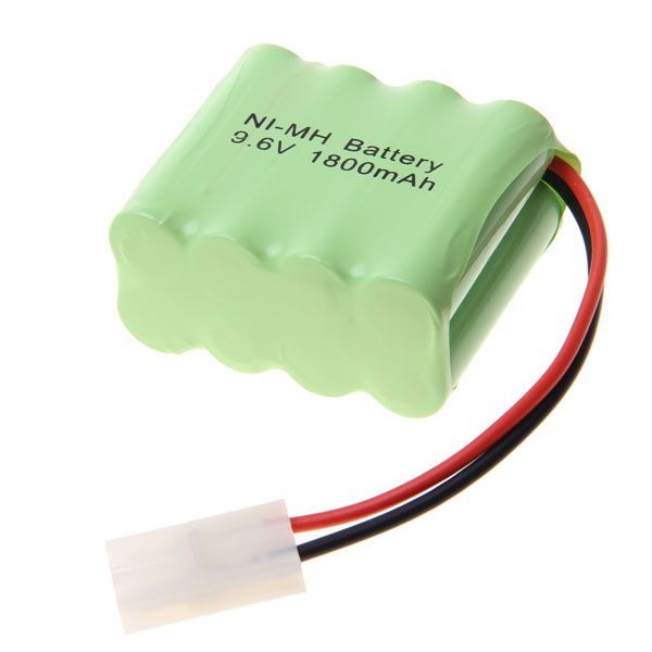 Batería Recargable 9.6V AA 1800mAh Alta Capacidad Ni-MH para Juguetes Gadgets Solución Sostenible Duradera