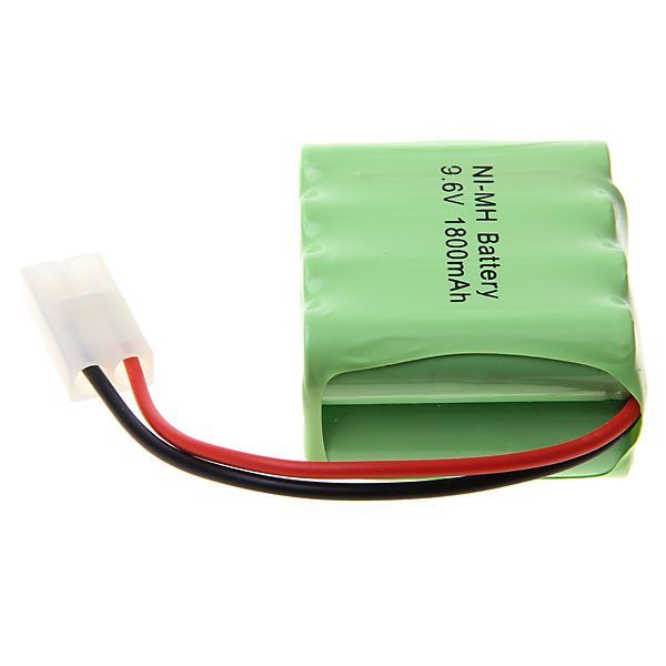 Batería Recargable 9.6V AA 1800mAh Alta Capacidad Ni-MH para Juguetes Gadgets Solución Sostenible Duradera