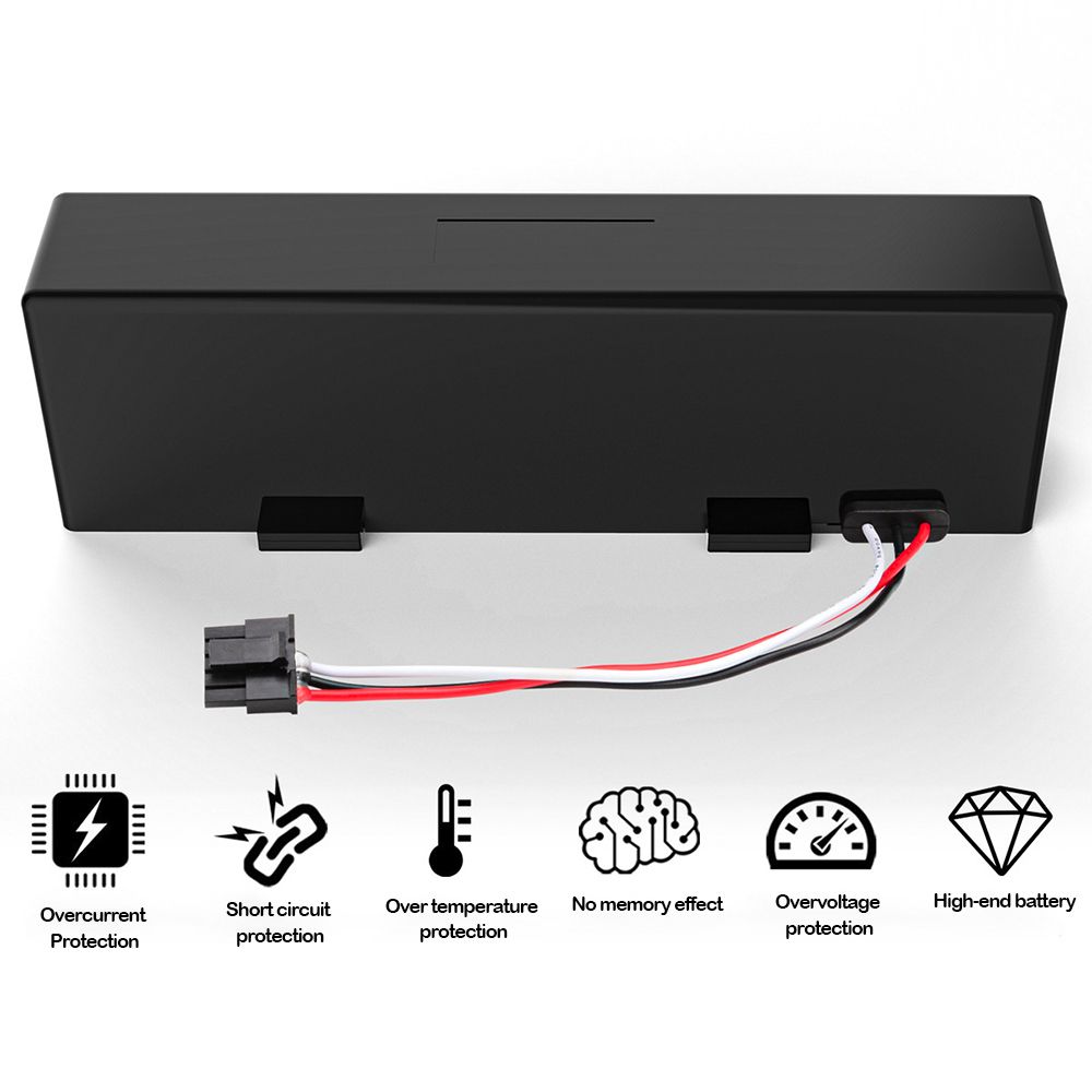 Batería Recargable 14.8V 3200mAh para Xiaomi Mijia STYTJ02YM Robot de Limpieza Alta Capacidad Instalar Fácilmente