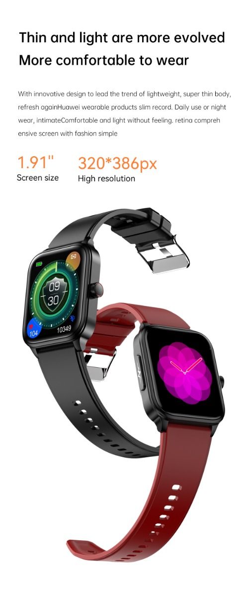 ET540 Glucosa en sangre ECG Temperatura corporal Presión arterial Oxígeno en sangre Frecuencia cardíaca Llamada Bluetooth Reloj inteligente Rastreador de fitness