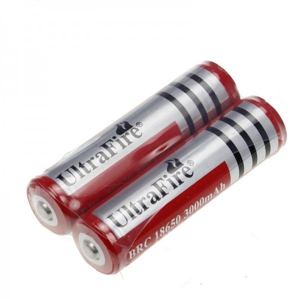 UltraFire BRC 3000mAh 3.7V 18650 Batería recargable de alta capacidad para linternas y dispositivos ecológica