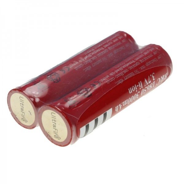 UltraFire BRC 3000mAh 3.7V 18650 Batería recargable de alta capacidad para linternas y dispositivos ecológica