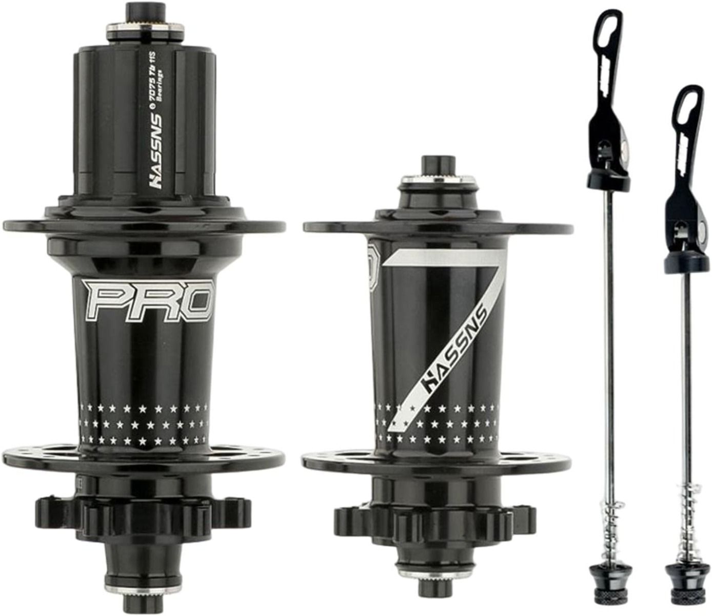 HASSNS PRO7 MTB Hub 32 Holes Bearing Mountain Bike Quick Release Hub 32h Noisy Cube Bicycle Bushings