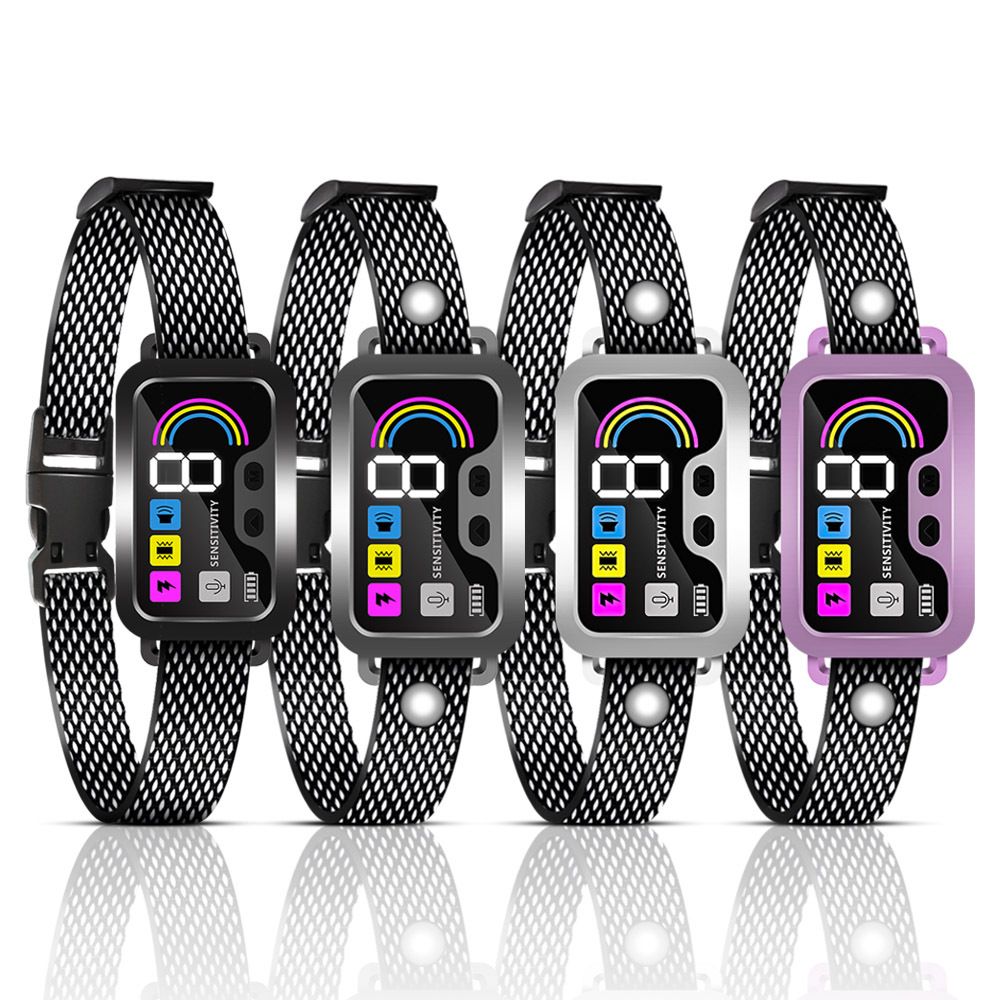 Collar inteligente automático anti-ladridos para perros con modos de entrenamiento ajustables, diseño impermeable y tecnología de detección de ladridos