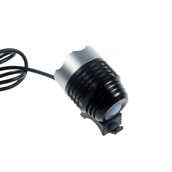 EternalFire BH01 T6 Luz de bicicleta LED 1800 lúmenes Impermeable de color negro para seguridad en ciclismo y actividades al aire libre