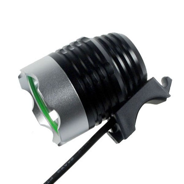 EternalFire BH01 T6 Luz de bicicleta LED 1800 lúmenes Impermeable de color negro para seguridad en ciclismo y actividades al aire libre