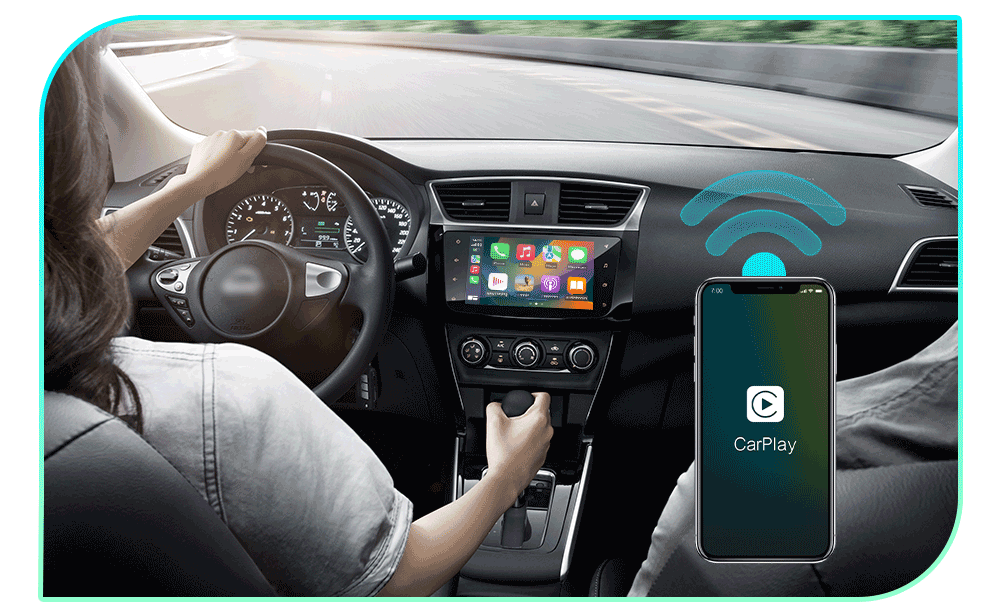 CarlinKit 2air 5.0 Adaptador Inalámbrico CarPlay Android Auto Integración sin fisuras Compatibilidad multiplataforma