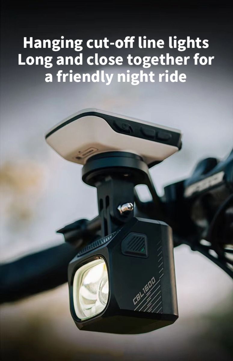 Magicshine CBL1600 Luz LED MTB 1600 lúmenes para bicicleta con montaje en manillar y control remoto