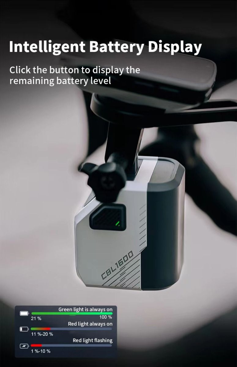 Magicshine CBL1600 Luz LED MTB 1600 lúmenes para bicicleta con montaje en manillar y control remoto