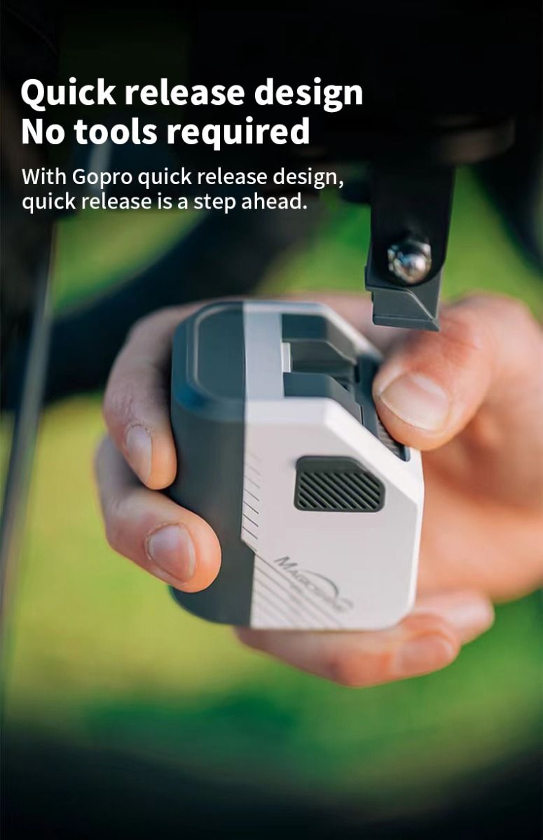 Magicshine CBL1600 Luz LED MTB 1600 lúmenes para bicicleta con montaje en manillar y control remoto