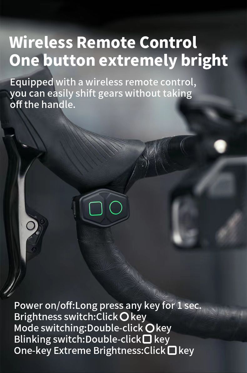 Magicshine CBL1600 Luz LED MTB 1600 lúmenes para bicicleta con montaje en manillar y control remoto