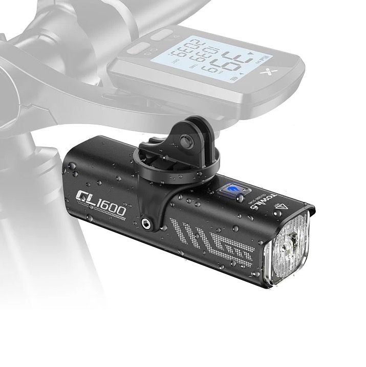 TOWILD CL1600 luz bicicleta 1600LM impermeable USB recargable control remoto ciclismo nocturno alta luminosidad