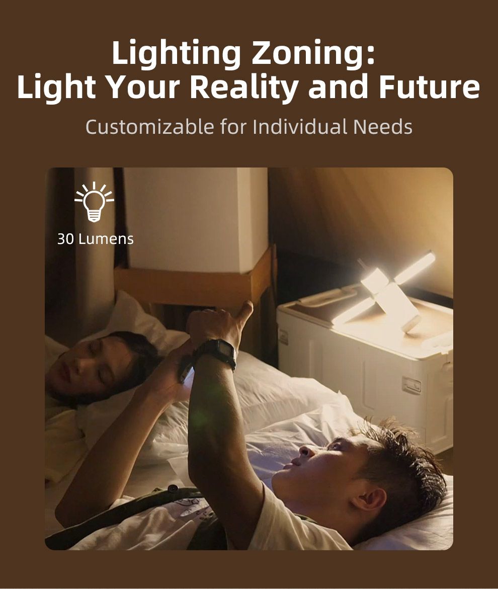 Klarus CL2 750 Lumen Lámpara de Camping de Plegado Libre Portátil, Versátil y Cuidadosa con los Ojos con 7 Modos de Luz