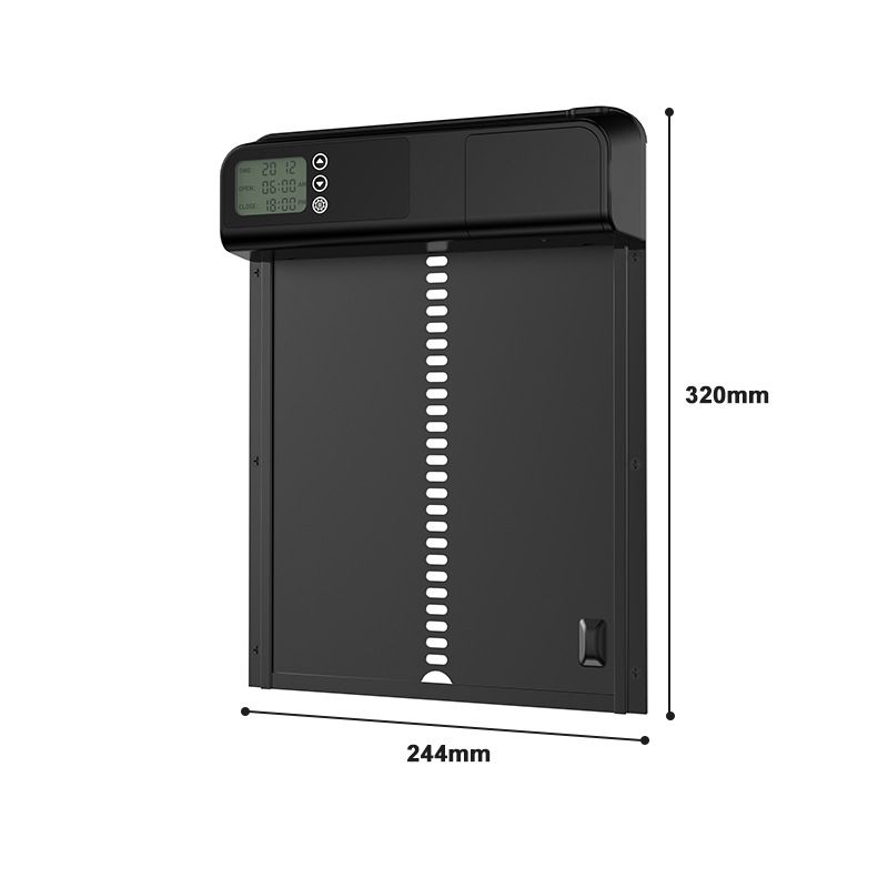 Temporizador Automático Motor de Puerta de Gallinero Instalación Fácil Resistente a la Intemperie Gestión Avícola Inteligente