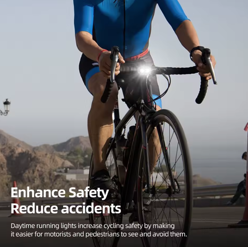 CYCLAMI CY200 Luz trasera LED inteligente con detección de frenado para bicicleta, para paseos nocturnos seguros y ciclismo urbano.