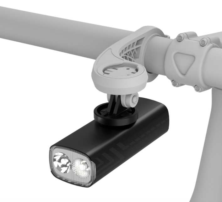 CYCLAMI BR2000 Luz Delantera Bicicleta USB-C Recargable | Alta Luminosidad MTB y Carretera, Seguridad.