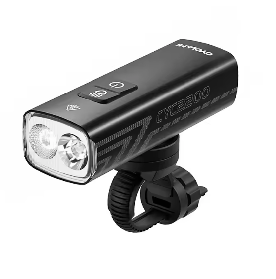 CYCLAMI Faro de Bicicleta BR2000 Luz Delantera Tipo-C MTB Lámpara de Carretera de Alto Brillo Manillar Luces de Ciclismo
