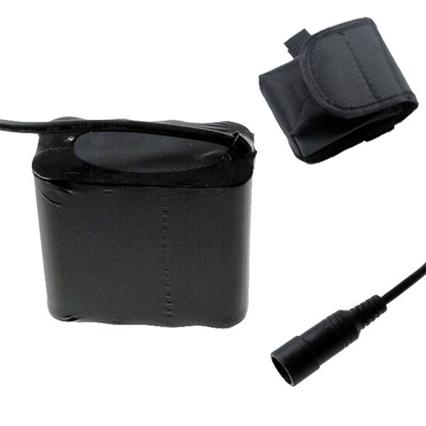 Batería de bicicleta 8.4V 17600mAh con 5521 Interfaz de CC ideal para ciclismo nocturno diseño impermeable