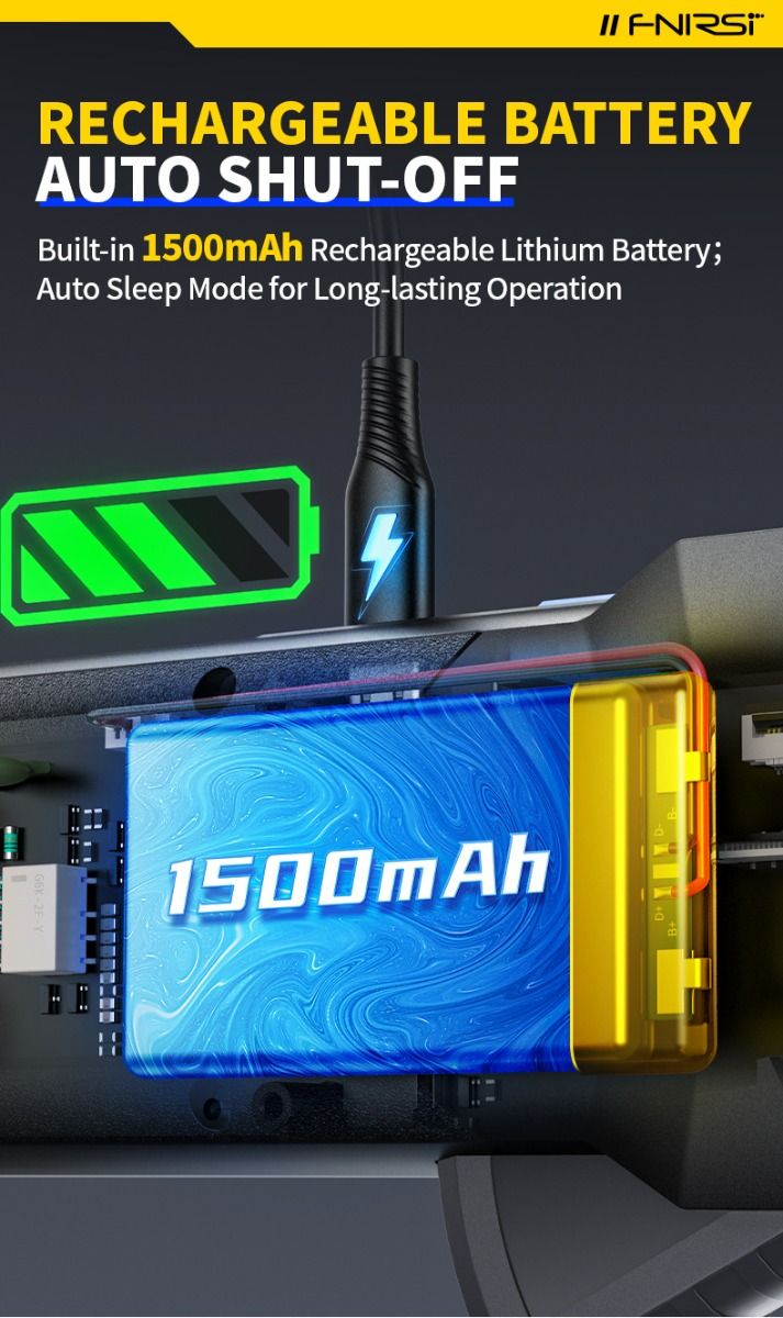 FNIRSI DMC-100: Multímetro Digital de Pinza Inteligente y Automático, Alta Precisión para Electricistas/Bricolaje