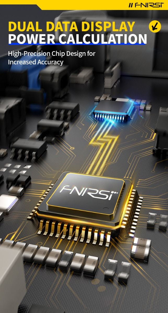 FNIRSI DMC-100: Multímetro Digital de Pinza Inteligente y Automático, Alta Precisión para Electricistas/Bricolaje