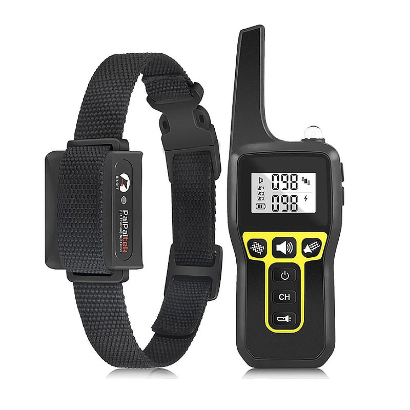 Collar de entrenamiento para perros con control remoto y modos ajustables PD 529-1-TIO recargable y seguro