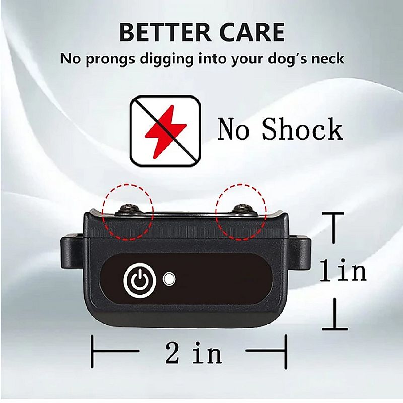 Collar de entrenamiento para perros con control remoto y modos ajustables PD 529-1-TIO recargable y seguro