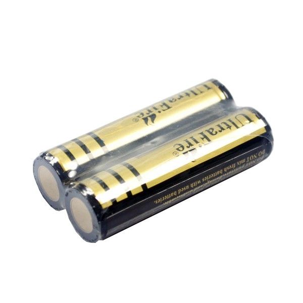 Ultrafire BRC 4000mAh 3.7V Li-ion Baterías Recargables de Alta Capacidad y Carga Rápida para Fotografía y Senderismo