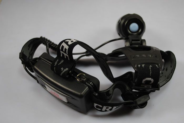 UltraFire A1 1200 Lúmenes Linterna Frontal de Alta Potencia LED T6 con 3 Modos, Ligera e Impermeable para Exteriores