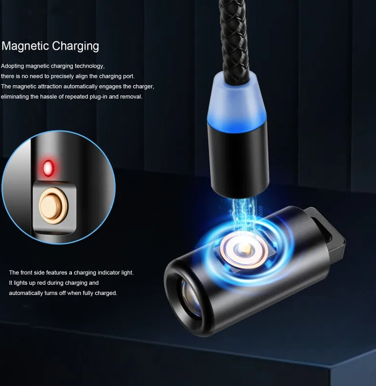Linterna LED mini recargable para acampar, senderismo, luz de llavero con collar