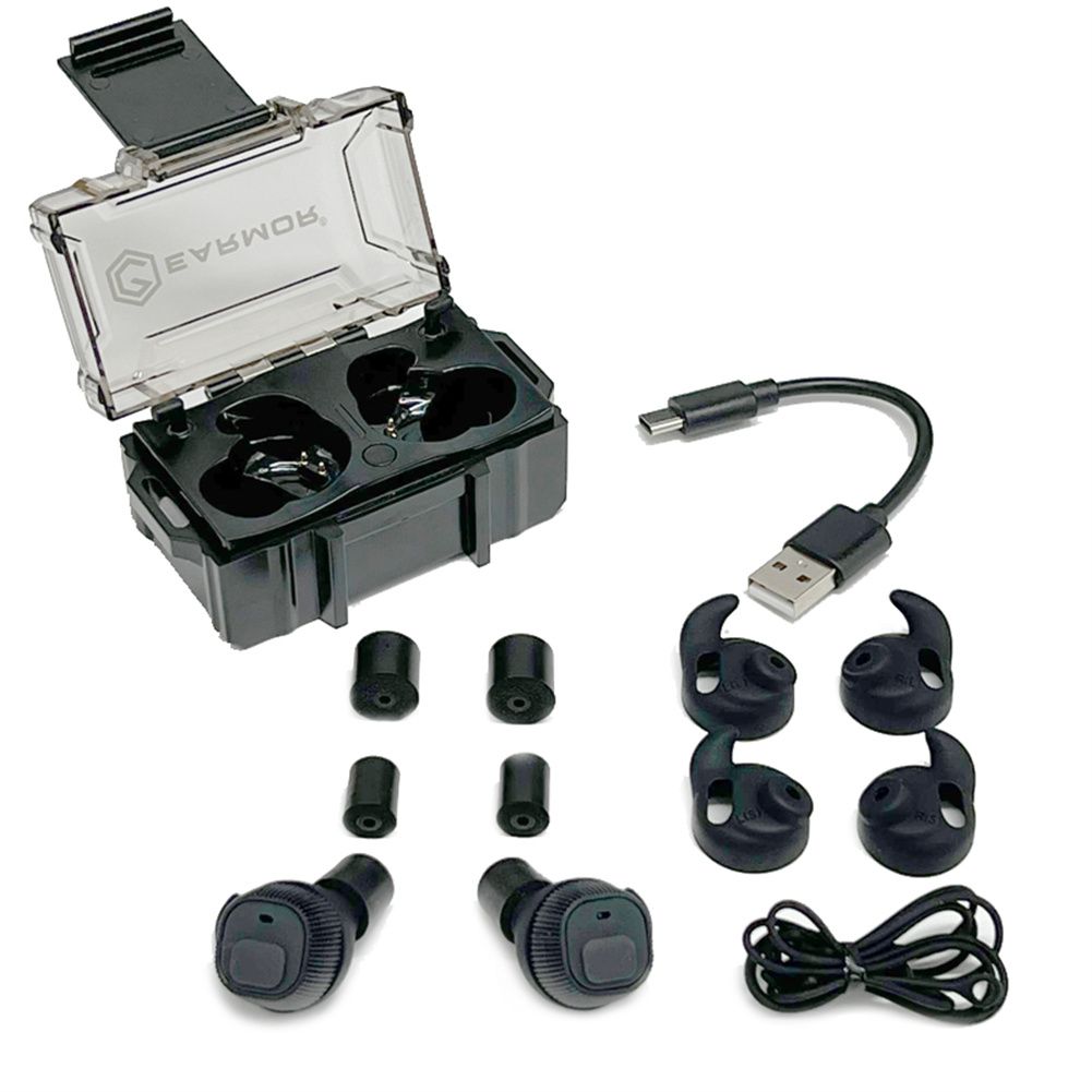 EARMOR M20 Auriculares Tácticos Cancelación de Ruido Confort Ideal para Tiro y Aplicación de la Ley